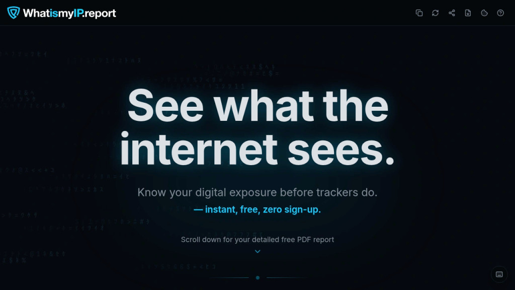 What Is My IP? title screenshot